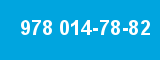 978 014-78-82 978 014-78-82